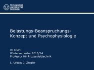 Human Factors 5: Psychophysiologie