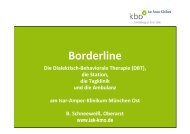 Borderline und DBT am 16.10.2013 - kbo-Isar-Amper-Klinikum ...