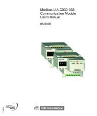 Modbus LULC032-033 Communication Module - ICS