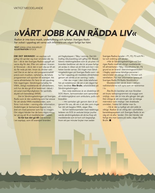 Sveriges Radio-magasinet nr 2 2013 (pdf)