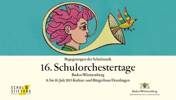 16. Schulorchestertage - Gemeinde Denzlingen