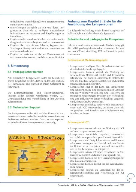 NÂ° 3 F3-MITIC, mai 2003 - Short Information about the ICT 21 process