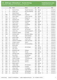 23. Göttinger Altstadtlauf - Hucke-timing trackmyrace.com