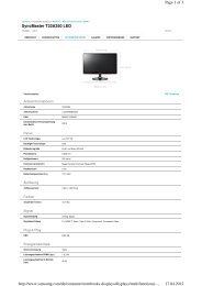 Samsung T22A350 (pdf | deutsch) - ICT Rental