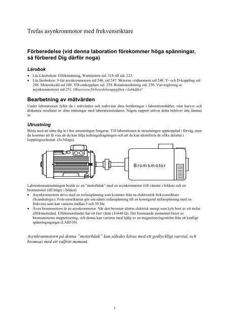 Faskompensering trefas Faskompensering trefas