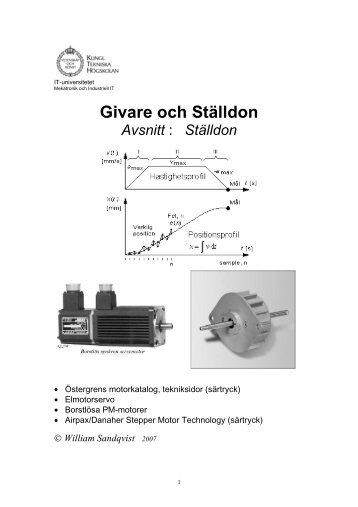 Om stÃ¤lldon - KTH