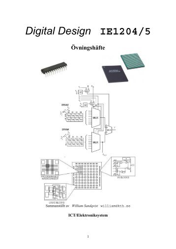 Digital Design IE1204/5 ÃvningshÃ¤fte