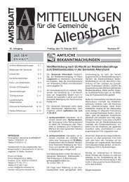 VerÃ¶ffentlichung nach EU-Recht zur ... - Allensbach