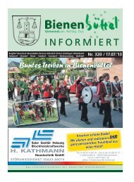INFORMIERT - Gemeinde BienenbÃ¼ttel