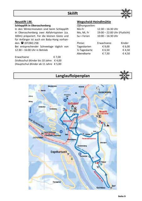 Freizeitmagazin - Familienurlaub in Neustift ob der Donau