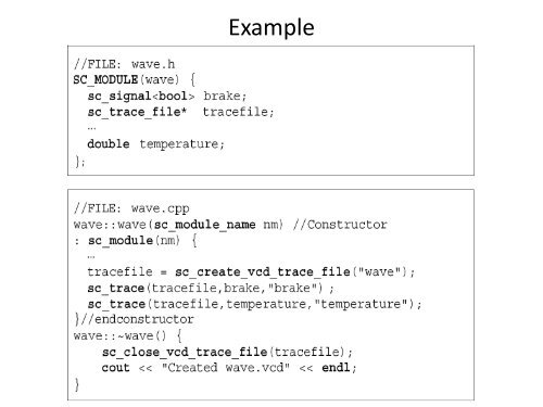 Interfaces, channels and ports