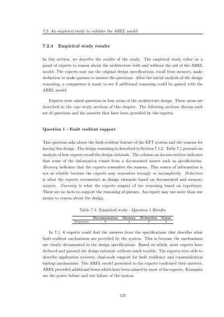 A Rationale-based Model for Architecture Design Reasoning