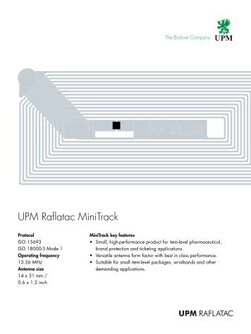 UPM Raflatac MiniTrack - Litum