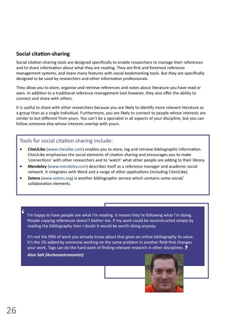 Social Media - A guide for researchers - ICT Digital Literacy