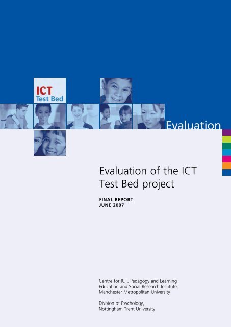 Evaluation of the ICT Test Bed Project. report pdf - ICT Digital Literacy