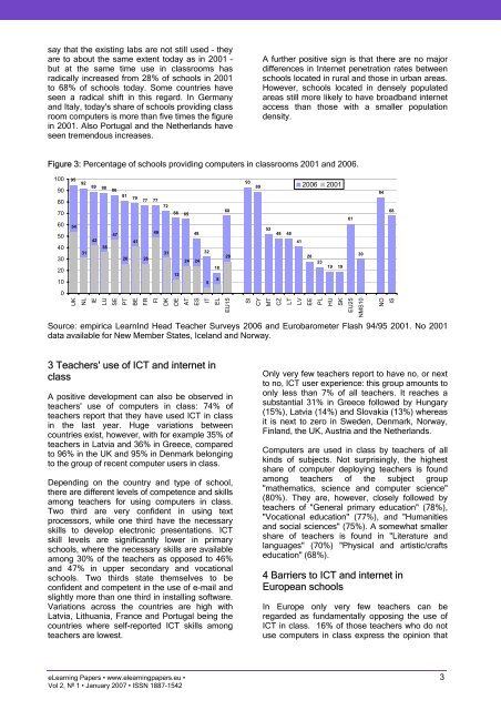 Benchmarking Access and Use of ICT in European Schools 2006 ...