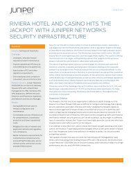 Riviera Hotel and Casino Hits the Jackpot with ... - ICT Networks