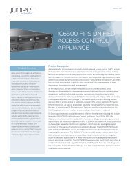 IC6500 FIPS Unified Access Control Appliance - ICT Networks