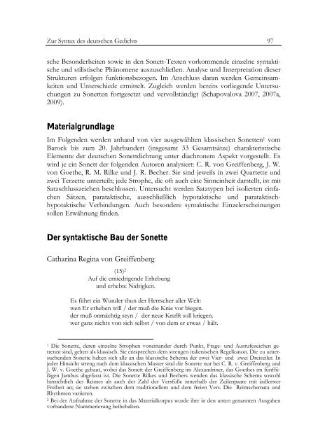 Kulturelle Vielfalt deutscher Literatur, Sprache und ... - SUB  Göttingen