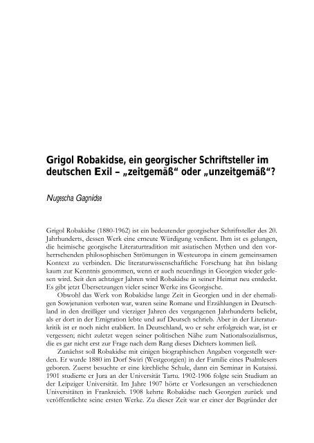 Kulturelle Vielfalt deutscher Literatur, Sprache und ... - SUB  Göttingen