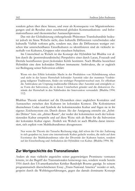 Kulturelle Vielfalt deutscher Literatur, Sprache und ... - SUB  Göttingen