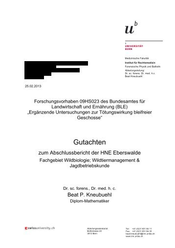 Gutachten - BLE