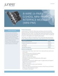 8-Wire (4-Pair) G.SHDSL Mini-Physical Interface ... - eircomICTdirect