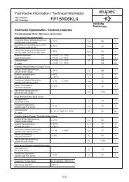 eupec data sheet