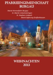 Weihnachtspfarrbrief 2013 - 