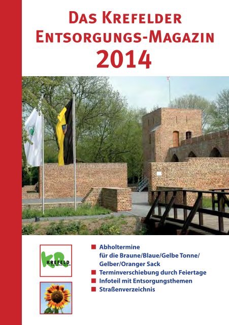 Das Krefelder Entsorgungs-Magazin 2014