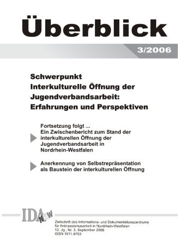 Ãberblick 3/2006 - IDA-NRW