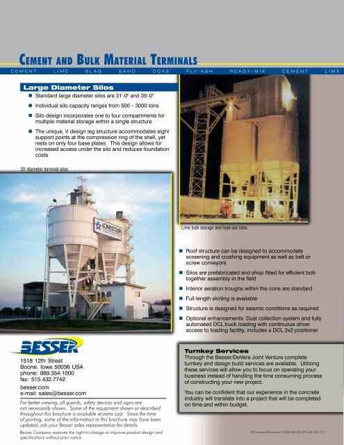 Cement and Bulk Material Terminals.pdf - Besser Company