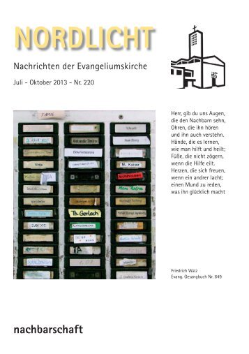 Download Nordlicht Nr. 220 - Evangeliumskirche