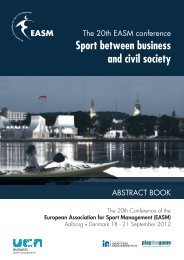 Sport between business and civil society