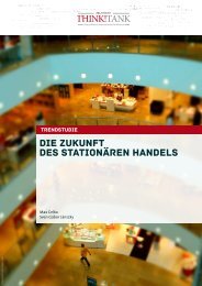 die zukunft des stationÃ¤ren handels - 2b AHEAD ThinkTank