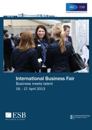MessebroschÃ¼re: IBF 2013 - International Business Fair