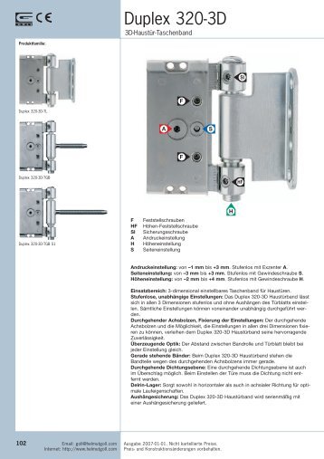 Duplex 320-3D - Goll