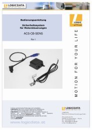 Manual_ACS-CB-SENS_German Rev1 - LogicData