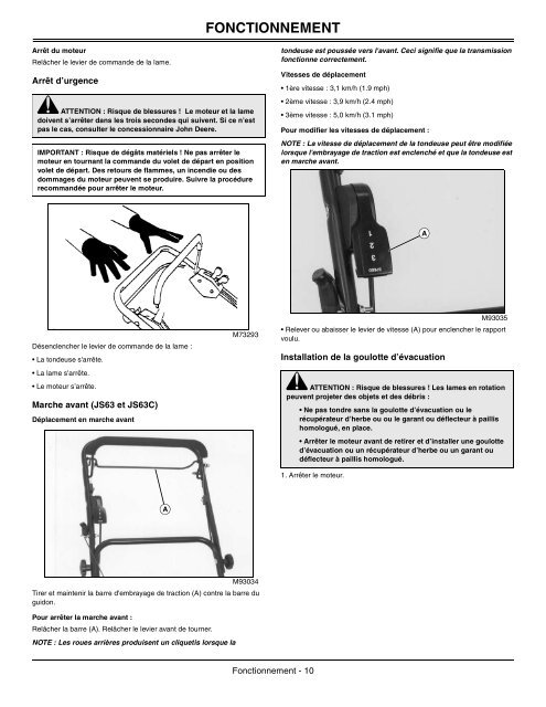 BETRIEBSANLEITUNG - Operator's Manual - John Deere