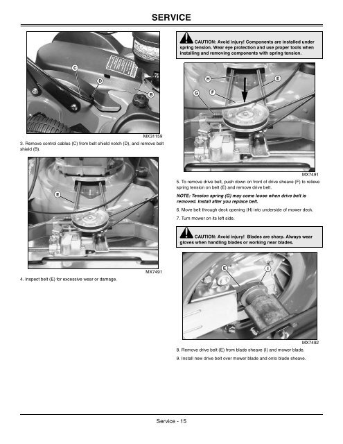 BETRIEBSANLEITUNG - Operator's Manual - John Deere