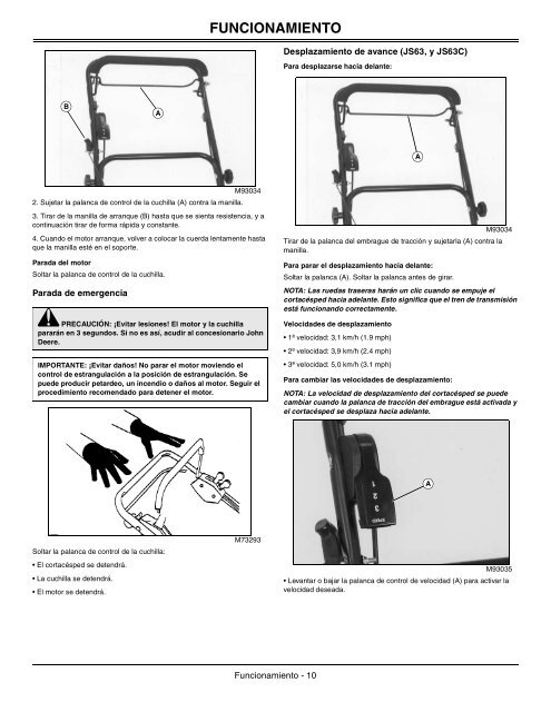 BETRIEBSANLEITUNG - Operator's Manual - John Deere