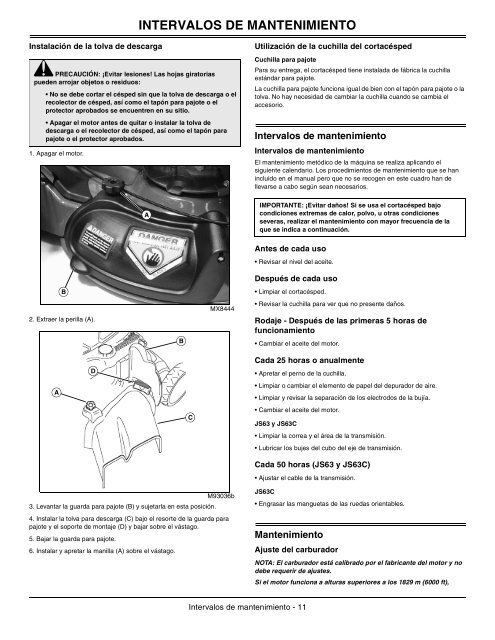 BETRIEBSANLEITUNG - Operator's Manual - John Deere