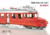 SBB RAe 4/8 1021 O-075/1 - Rittech