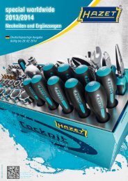 Hazet 900S 23 Pc 1/2 Metric Impact Socket Set