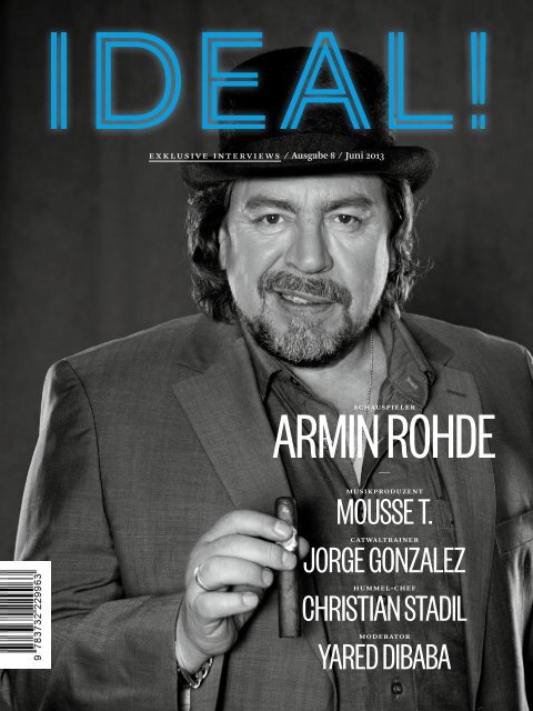 PDF Download Ausgabe 08/13 - IDEAL! Interview Magazin