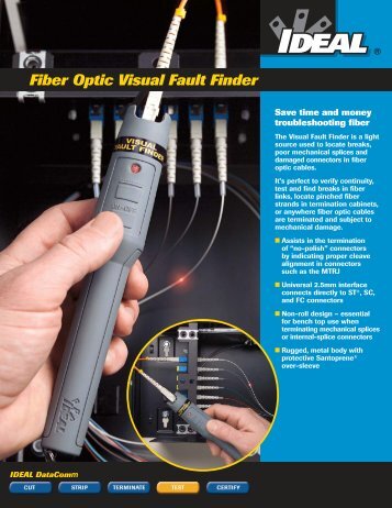 Fiber Optic Visual Fault Finder - CableOrganizer.com