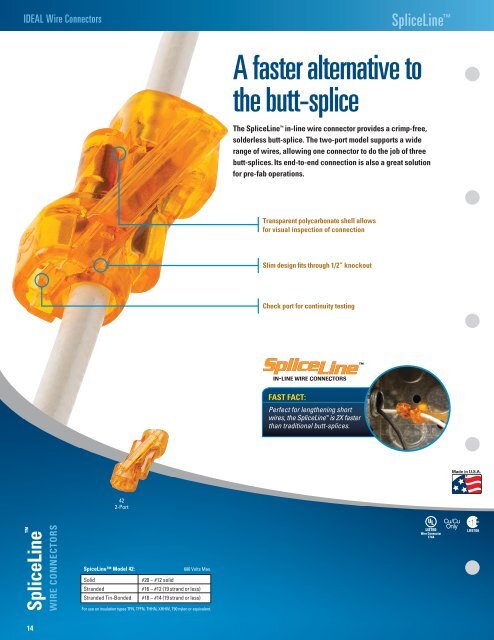 Wire Connectors - Ideal Industries Inc.