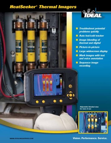 HeatSeekerÂ® Pro Thermal Imager Brochure - Ideal Industries Inc.