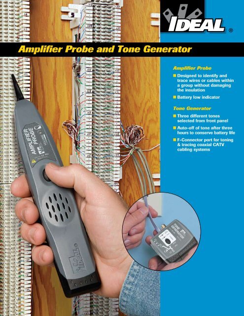Amplifier Probe and Tone Generator