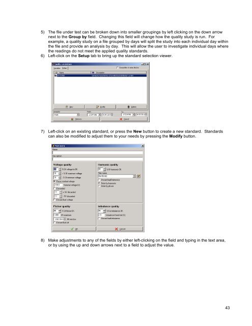 800 Series Power Analyzer PowerVisionâ¢ Instruction Manual